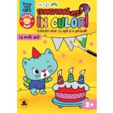 Transforma apa in culori. Coloram doar cu apa si o pensula! La multi ani!/***
