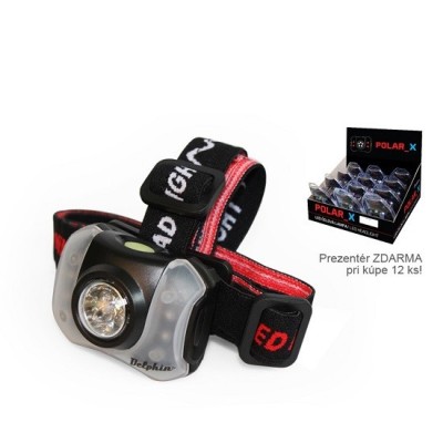 Lanterna de cap Delphin POLAR_X 5 Plus 4 LED foto
