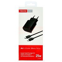 Incarcator retea fast charge type-c 25w Tranyoo T-SA2C BLACK