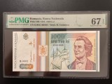 Romania 1000 lei 1993 pick 102 grad 67