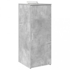 vidaXL Dulap de depozitare, gri beton, 40x45x103,5 cm lemn prelucrat 859036