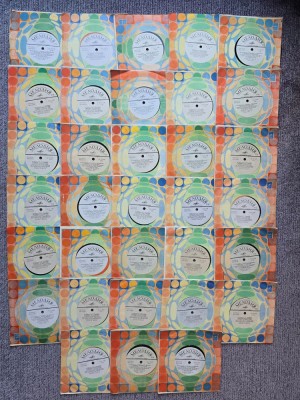 Lot 33 viniluri Melodia URSS din anii 80, format mic 7&amp;quot;. Toate sunt lectii de invatat limba engleza din limba rusa. foto