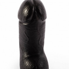 Simon - Dildo gigantic, negru, 31 cm