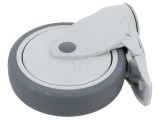Roată transport COLSON 125mm torsională cu blocare KSF-51C-L12