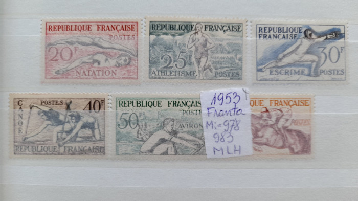 1953-Franta-Mi=978-983-Mi=40Eur-MLH