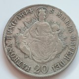Ungaria 20 kreuzer 1844 B argint Ferdinand l, Europa