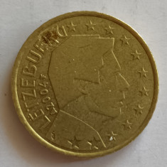 Moneda 50 eurocent Luxemburg 2004