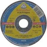 Disc Abraziv Klingspor A60R Supra 115 X 1Mm / Pachet 10 Bucati