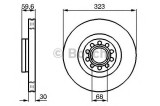 Disc frana AUDI A6 (4A, C4) (1994 - 1997) BOSCH 0 986 479 060