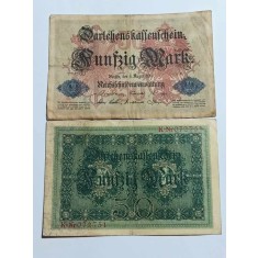 Germania 1914 - 50 mark, circulata