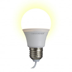 Bec Led Esperanza, alimentare USB, 5W, alb, lungime cablu 2,5 metri