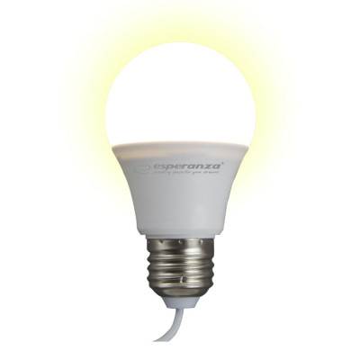 Bec Led Esperanza, alimentare USB, 5W, alb, lungime cablu 2,5 metri foto