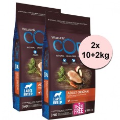 Wellness CORE Dog LB Adult Original Chicken 2 x (10+2 kg) foto