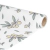 Traversa de masa decorativa &ndash; 180 x 28 cm &ndash; 70% poliester, 30% bumbac &ndash; model masline Best CarHome