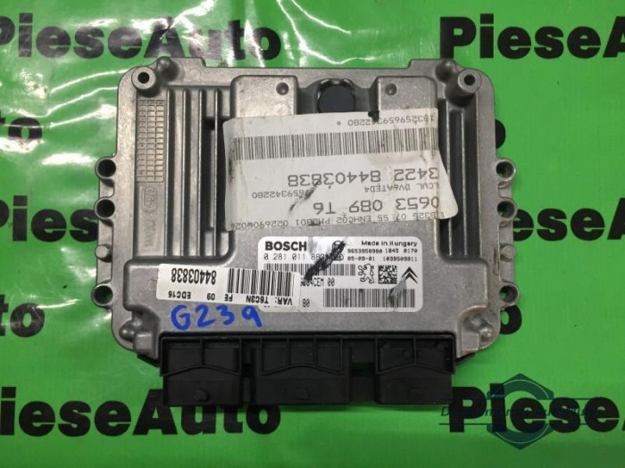 Calculator ecu Peugeot 307 (2001-2008) 0281011863