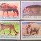 Angola 1999 fauna africana, aninale leopard, taur,hipoptan 4v. mnh