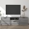 vidaXL Comodă TV, sonoma gri, 140x35x40 cm, lemn prelucrat 817112