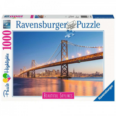Puzzle San Francisco, 1000 Piese foto
