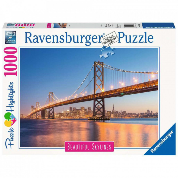 PUZZLE SAN FRANCISCO, 1000 PIESE