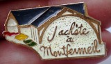 I.268 INSIGNA PIN JACHETE A MONTFERMEIL L30mm