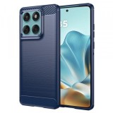 Husa pentru Motorola Edge 60 Fusion / Edge 60, Techsuit, Carbon, Albastra