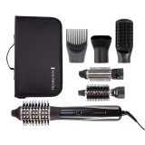Set de coafat cu aer, Remington, Pentru orice lungime de par, 1200 W, Negru