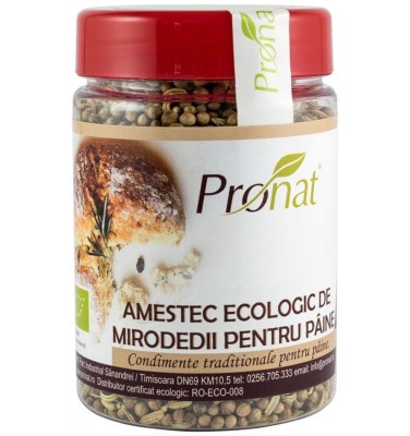 Amestec Ecologic de Mirodenii pentru Paine Pronat 110gr foto
