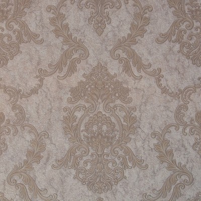 Tapet clasic, baroc, crem, argintiu, cu sclipici fin, 2230400-61 foto