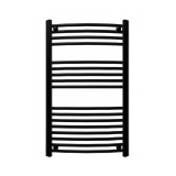 Radiator curbat pentru uscător de prosoape 1000x600 mm negru