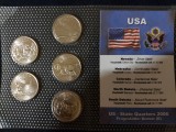 Seria completata monede - USA 2006 - Quarters , Denver