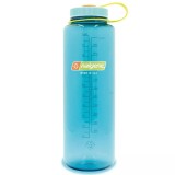 Sticla Apa Nalgene Wide Mouth Silo Sustain 1.5L Cerulean, Tritan Renew, BPA Free, Fabricata SUA, Bidoane Outdoor