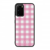 Husa Samsung Galaxy S20 - Skino Pinknic, patratele roz