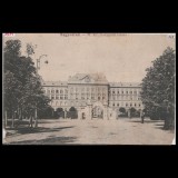 Carte poștală veche Oradea &ndash; Kir. Hadapr&oacute;d Iskola (Scoala Militara Regala Oradea) &ndash; 1914
