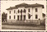 HST M648 Poză școala T&acirc;ncăbești cu steagul Germaniei naziste