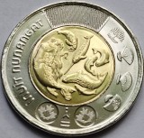 2 Dollars 2024 Canada, Celebrating Inuit Nunangat, unc, normala
