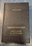 Raspunsuri la intrebari Diagnosticarea karmei S. N. Lazarev