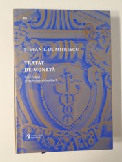 Stefan I Dumitrescu Tratat de moneta Colectia Biblioteca Bancii Nationale foto