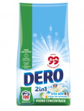 Detergent pudra DERO 7.5 kg, automat, Iris alb, 100 spalari