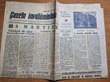 gazeta invatamantului 8 martie 1957 - ziua femeii