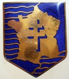 I.441 INSIGNA MILITARA FRANTA BLINDATE 2&egrave;me Division Blind&eacute;e Leclerc