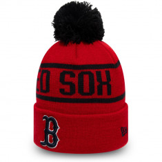 Caciula New Era Striped Cuff Bobble Knit Boston Red Sox - 162228116 foto