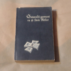 L.A.BEZIMENSKI - GENERALII GERMANI CU SI FARA HITLER