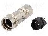 Conector circular, tata, 3 pini, BULGIN - PXM6011/03P/ST/0507