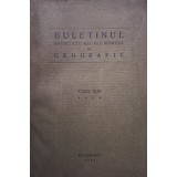 Buletinul Societatii Regale Romane de Geografie, tomul XLIII (Editia: 1925)