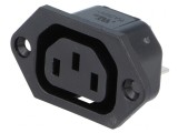 Conector alimentare AC soclu mamă 10A 250V