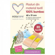 Plasture din material textil EASYCARE 68x19mm 20buc/cutie