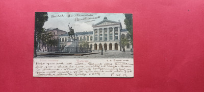 Bucuresti Bukarest Bucuresci Palatul Universitatii 1900 foto