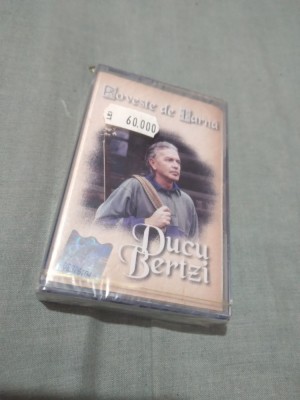 CASETA AUDIO DUCU BERTZI -POVESTE DE IARNA RARA!!ORIGINALA SIGILATA foto