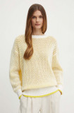 MAX&amp;Co. pulover femei, culoarea alb, 2416361042200