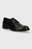 BOSS pantofi de piele Tayil barbati, culoarea negru, 50523070